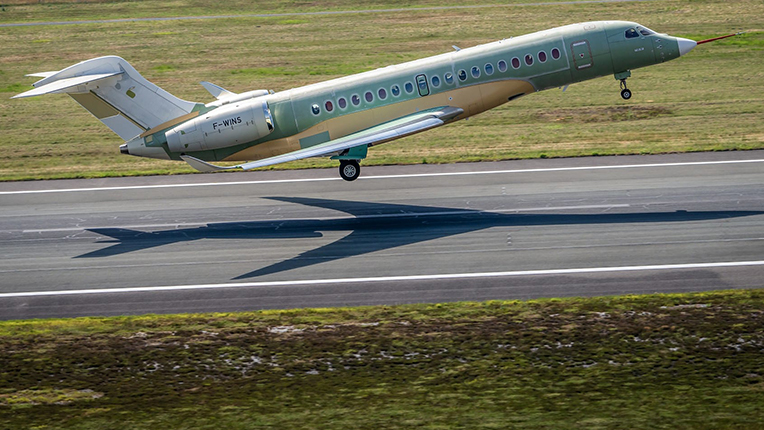 Pearl 10X Successfully Powers First Flight Of Dassault’S Brand-New Falcon 10X Business Jet