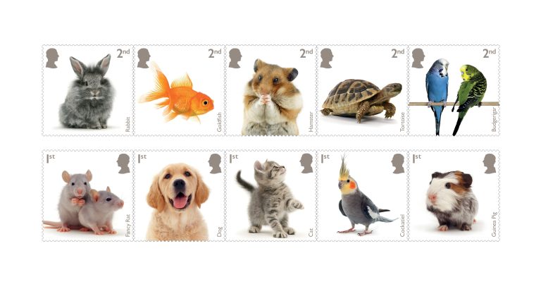 Royal Mail Celebrates the UK’s Love of Pets with New Special Stamp Collection