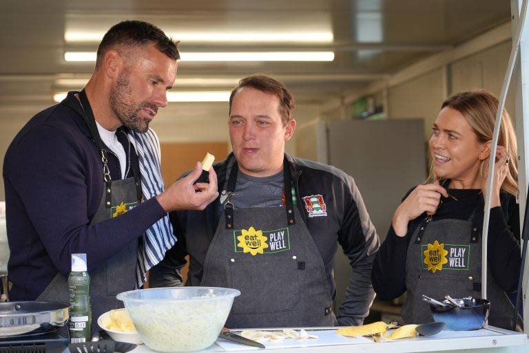 Former Wrexham Goalkeeper Ben Foster Delights Fans With Food And Football At Brickfield Rangers