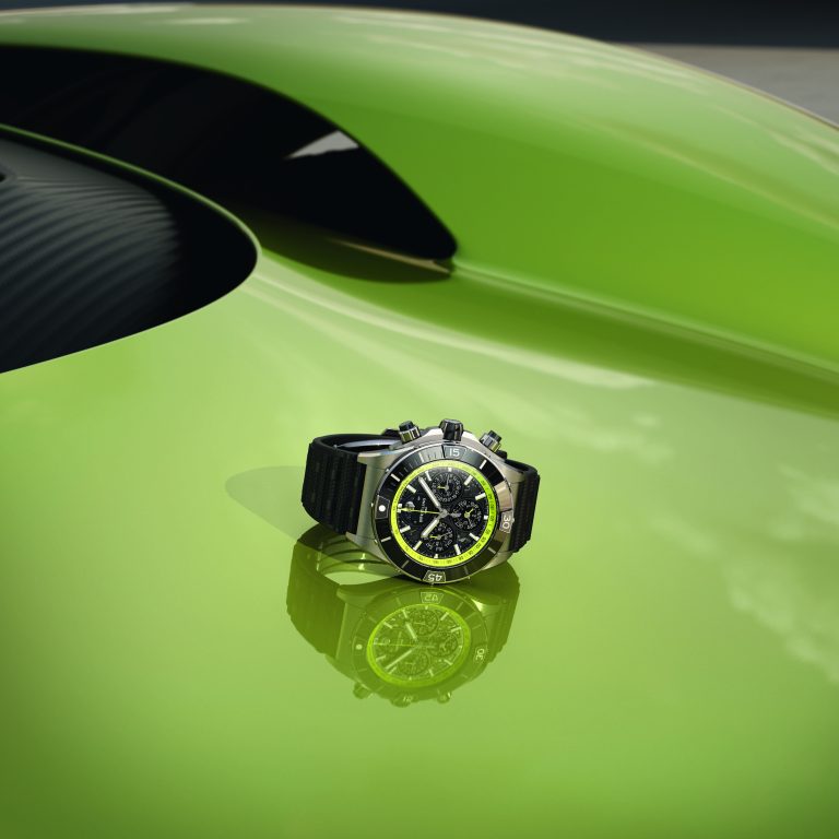 A Bespoke Breitling Super Chronomat Designed Exclusively for Aston Martin Valhalla Owners